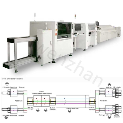 PCB à faible coût Meilleure machine SMT de production SMD entièrement automatique