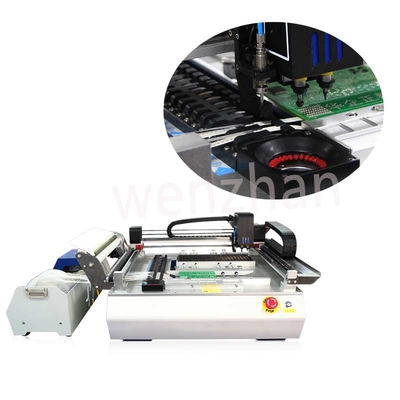 Ligne SMT automatique à 2 têtes à haut entraînement Mini Desktop LED Pick And Place Machine