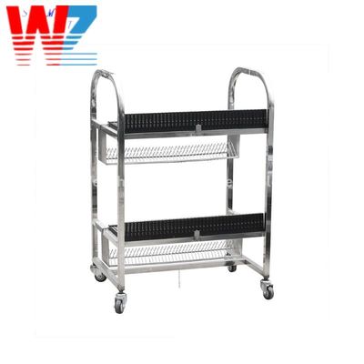Machine SMT panier d'alimentation Fuji Double couches panier d'alimentation en acier inoxydable pour la machine de place et de prise de fuji