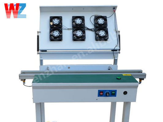 AC220V 1200 mm/min convoyeur d'inspection de PCB avec ventilateur de refroidissement
